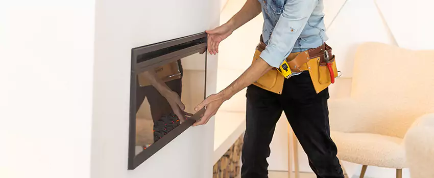 Metal Fireplace Installation in Woodlawn, Virginia