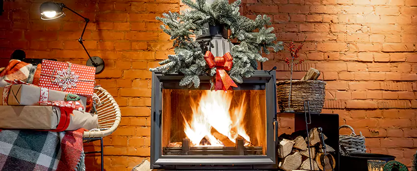 Travis Industries Linear Gas Fireplace Installation in Woodlawn, Virginia