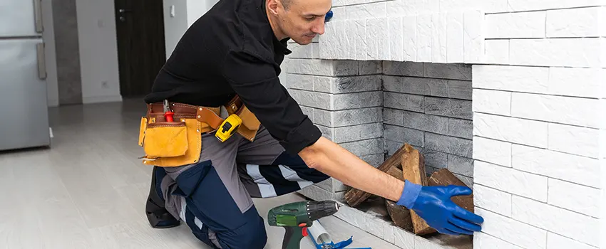 Fireplace Damaged Damper Frame Repair Services in Woodlawn, Virginia