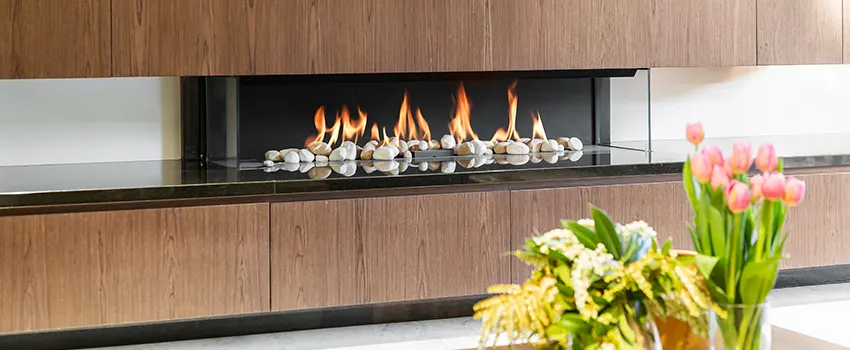 Double-height Fireplace Design Refurbishment in Woodlawn, Virginia