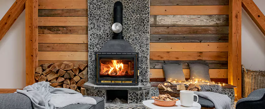 Thelin Hearth Products Direct Vent Gas Stove Fireplace Inspection in Woodlawn, Virginia